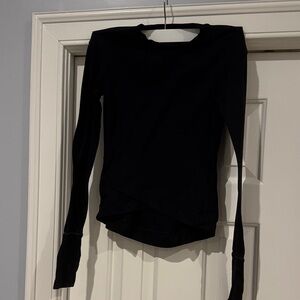 Lululemon Black Long Sleeve Top